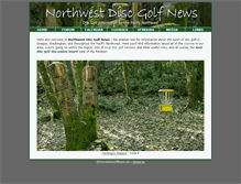 Tablet Screenshot of nwdiscgolfnews.com